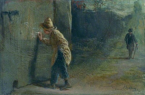 The Village Genius, 1864, James Smetham