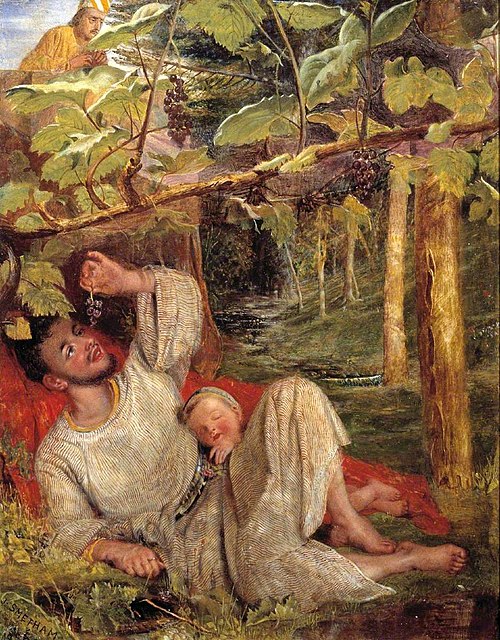Naboth in his Vineyard, 1856, James Smetham