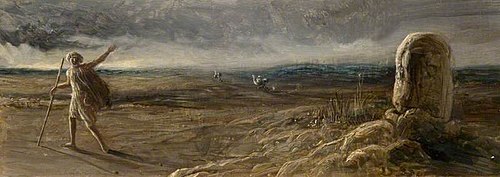 Jacob At Bethal, 1860, James Smetham