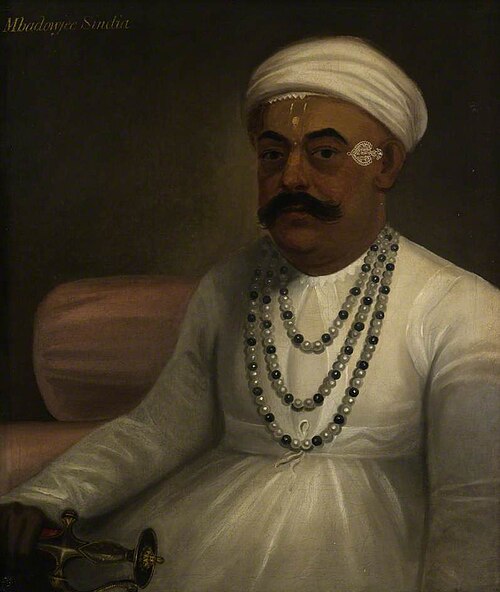 Mahadaji Sindhia, 1792, James Wales