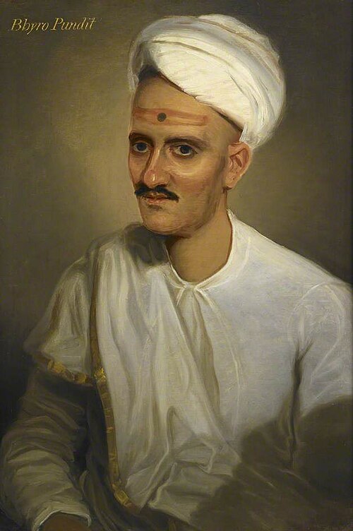 Bhairo Raghunath Mehendale, Diplomatic Agent to the Peshwa at Poona, 1792, James Wales