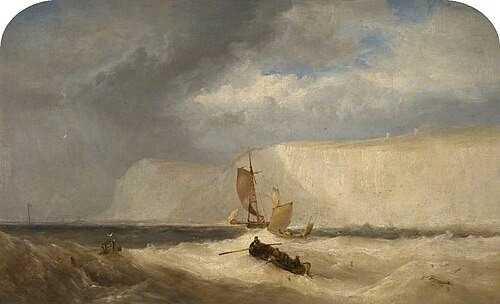 The White Cliffs of Dover, 1859, James Webb
