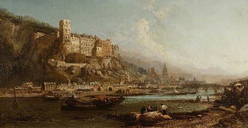 Heidelberg Castle, Germany, 1871, James Webb