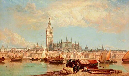 Seville, Spain, 1870, James Webb