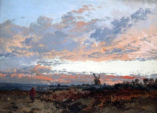 A Sunset, 1871, James Webb