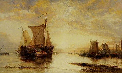 At Dordrecht, Holland, 1875, James Webb