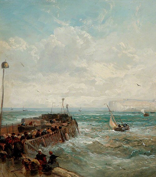 Seascape, 1875, James Webb