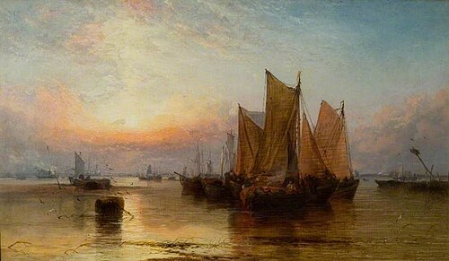 Sunset after Rain, 1875, James Webb