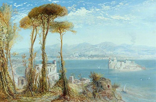 The Bay of Naples, 1876, James Webb