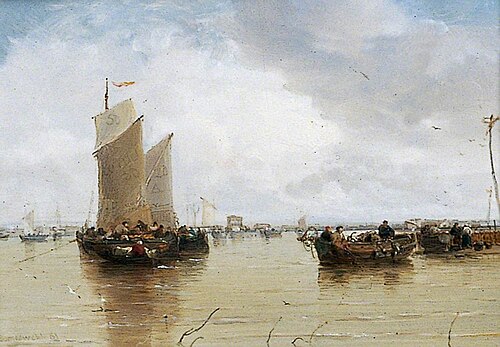 A Calm Afternoon, 1881, James Webb