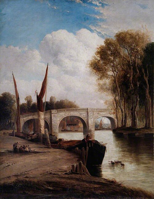 Richmond Bridge, Surrey, , James Webb