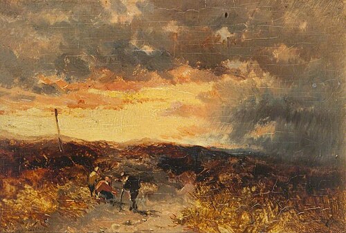 Moorland Scene, , James Webb
