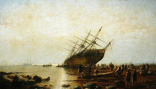 Ship Aground, , James Webb