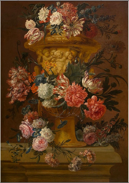 Flower Piece, 1750, Jan Baptist Bosschaert