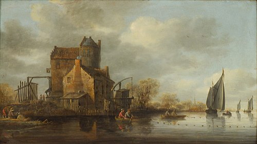 Dutch River View, 1646, Jan Coelenbier