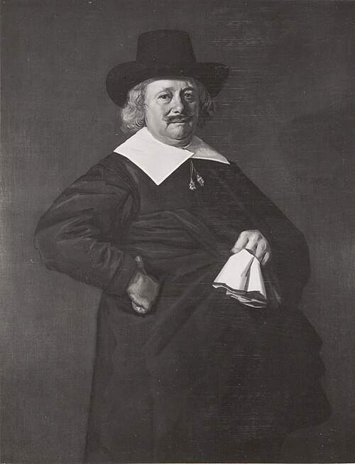 Portrait of a Standing Man with Gloves, 1648, Jan Hals