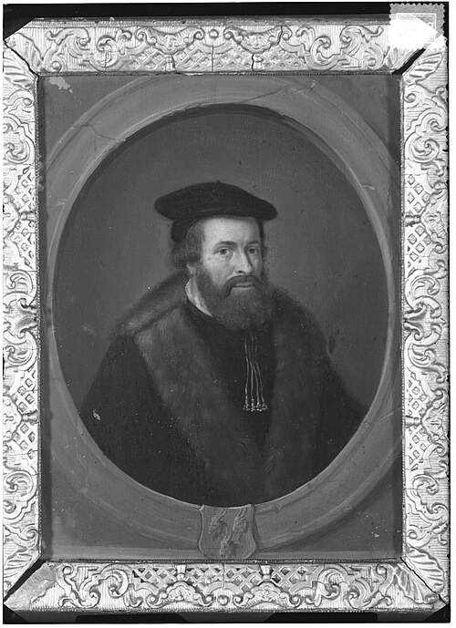 Portrait of Adriaan van der Goes (1505-1560), Grand Pensionary of Holland, 1537, Jan Maurits Quinkhard