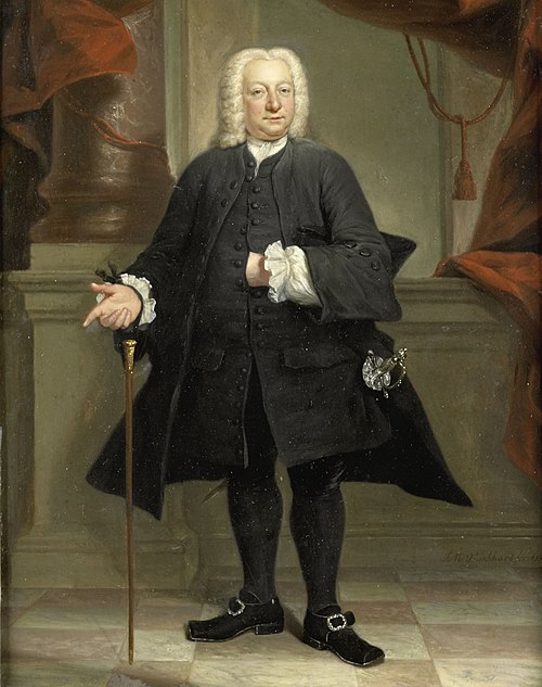 Portrait d'homme, 1744, Jan Maurits Quinkhard