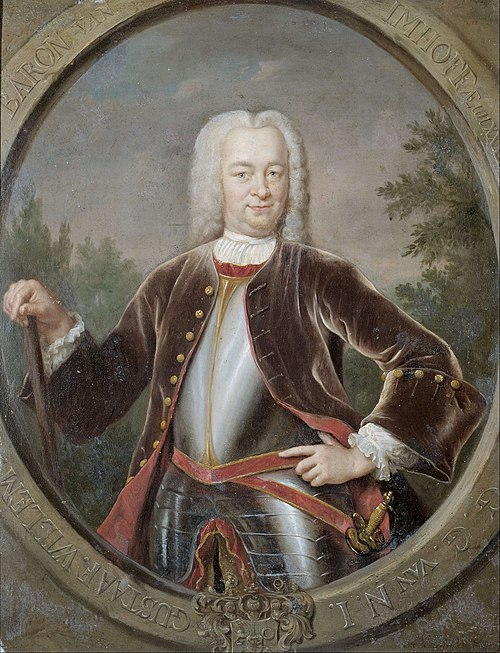 Portrait of Gustaaf Willem, Baron van Imhoff, Governor-General of the Dutch East India Company, 1742, Jan Maurits Quinkhard