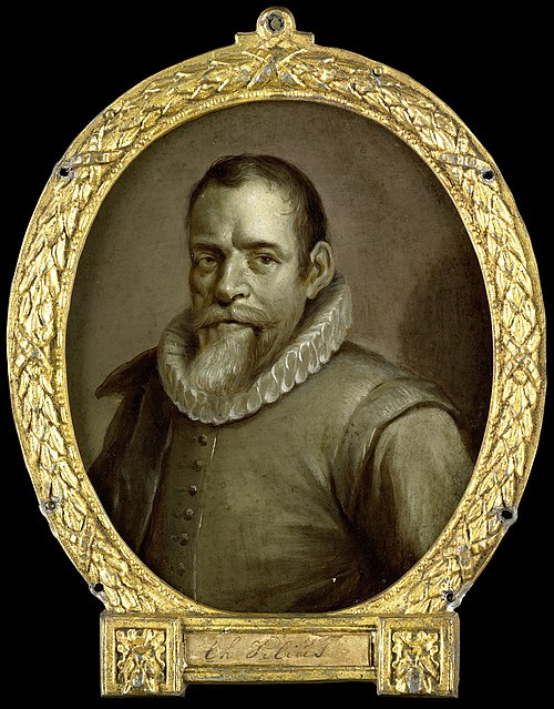 Portrait of Theodorus Velius, Writer of the Chronicle of Horn, 1750, Jan Maurits Quinkhard