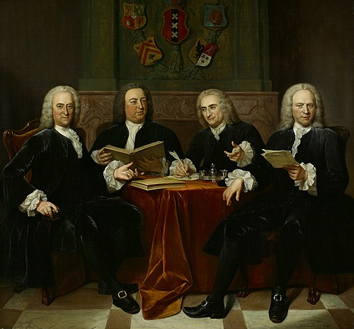 De oppercommissarissen der Walen, 1747, Jan Maurits Quinkhard