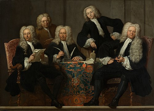Regents of the Old Men's and Woman's Almshouse, 1732, 1732, Jan Maurits Quinkhard