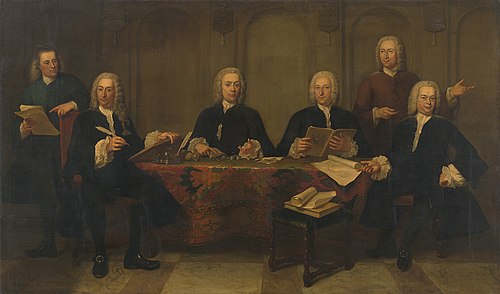 Regents of the Old Men's and Woman's Almshouse, 1750, 1750, Jan Maurits Quinkhard