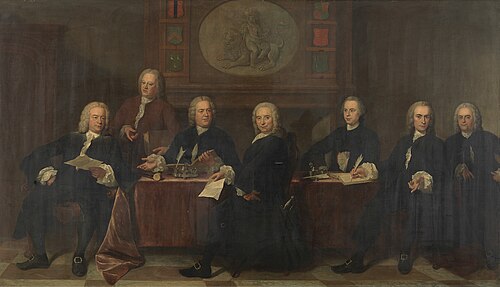 Regents of the Spinner's and New Workhouse, 1750, Jan Maurits Quinkhard