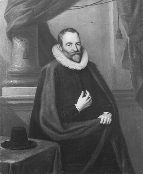Portret van Hans Martens (1555-1613), 1750, Jan Maurits Quinkhard