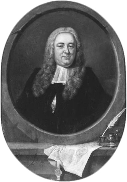 Portrait of Petrus Wesseling (1692-1764), 1750, Jan Maurits Quinkhard