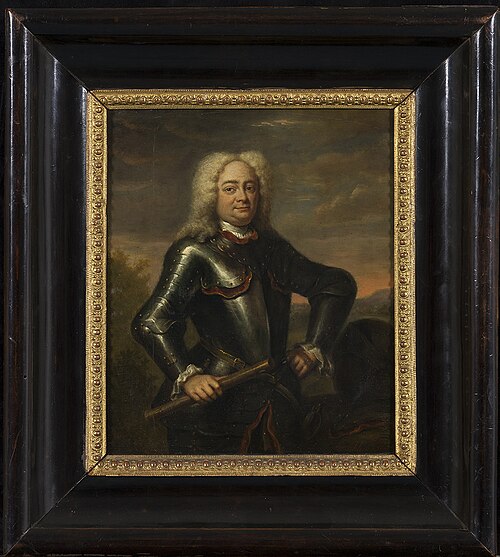 Portrait of Gerrit Sichterman ( -1730), 1740, Jan Maurits Quinkhard