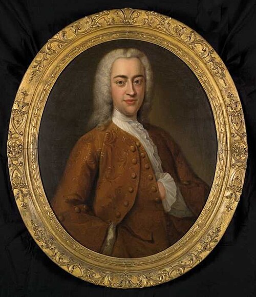 Portrait of Pieter Meerman, 1742, Jan Maurits Quinkhard