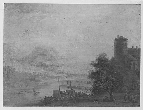 Flusslandschaft, 1701, Jan Soukens