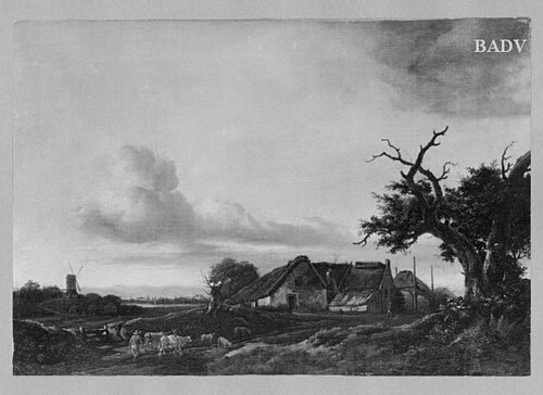 farm horses in the evening, 1654, Jan Wouwerman