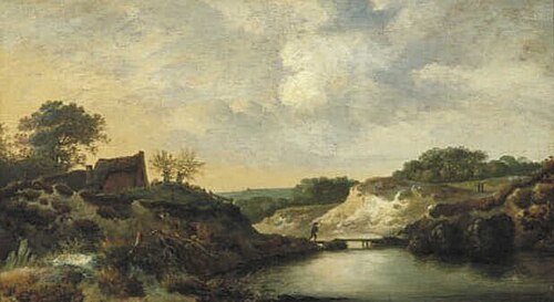 Landscape in the Dunes, 1655, Jan Wouwerman