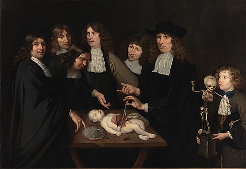 Anatomy lesson of Dr. Frederik Ruysch, 1683, Jan van Neck