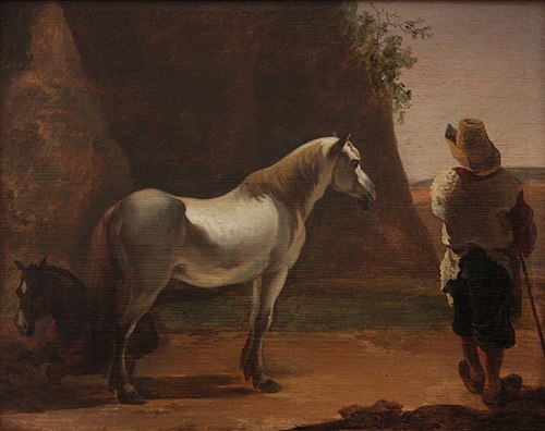 Sujet champêtre, 1700, Jan van Ossenbeck