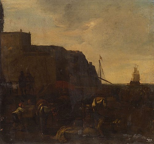 Italienischer Seehafen, , Jan van Ossenbeck