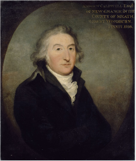 Portrait of Andrew Caldwell (1733-1808), 1793, Robert Woodburn