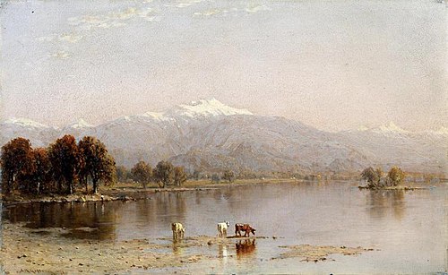 The White Mountains, 1871, Sanford Robinson Gifford