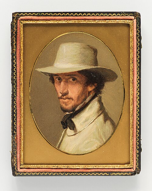 Self-portrait, 1853, Sanford Robinson Gifford