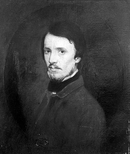 Study for a Self-Portrait, 1848, Sanford Robinson Gifford