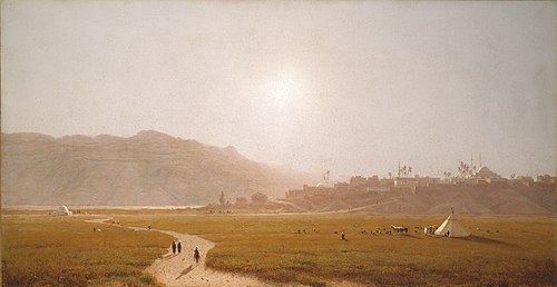 Siout, Egypt, 1874, Sanford Robinson Gifford