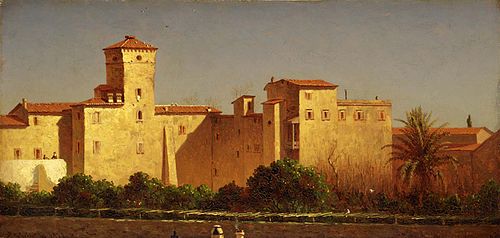 Villa Malta, Rome, 1879, Sanford Robinson Gifford