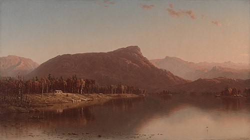 A Home in the Wilderness, 1866, Sanford Robinson Gifford