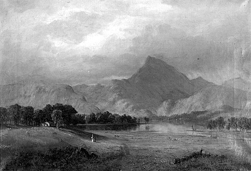 Derwentwater, 1856, Sanford Robinson Gifford