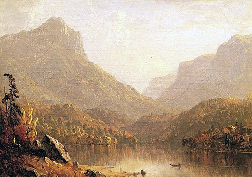 Lake Scene, 1861, Sanford Robinson Gifford