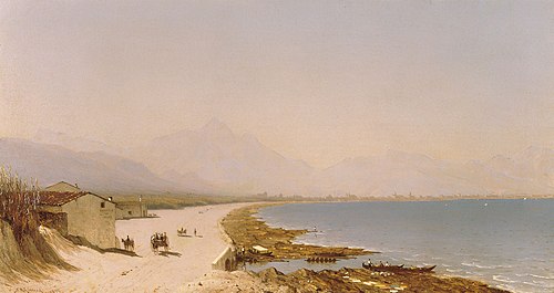 Near Palermo, 1874, Sanford Robinson Gifford