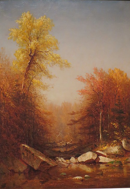 October in the Catskills, 1879, Sanford Robinson Gifford