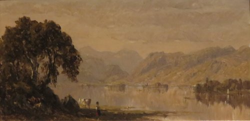 Rydalwater, a Sketch, 1855, Sanford Robinson Gifford